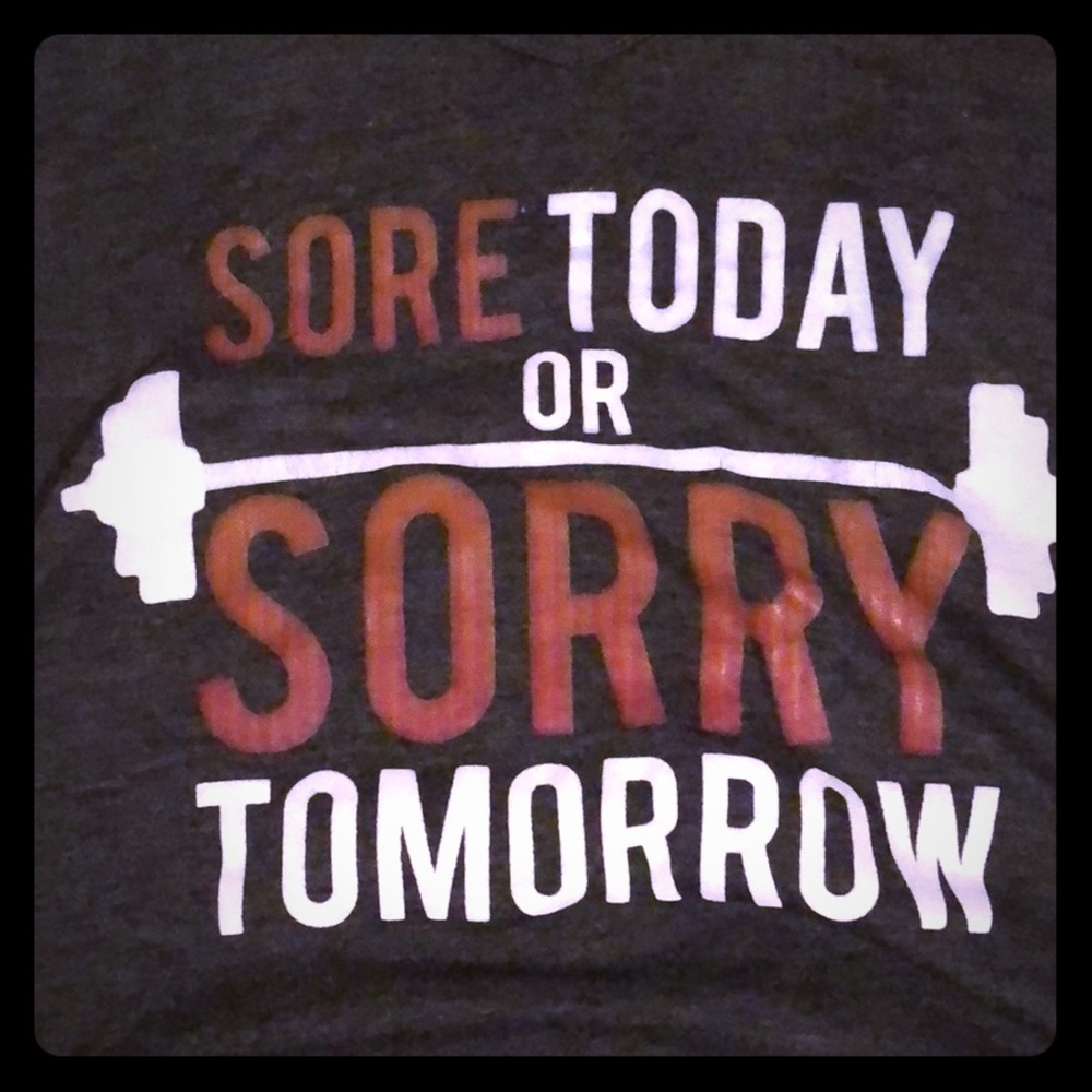 Gym shirt FINAL PRICE